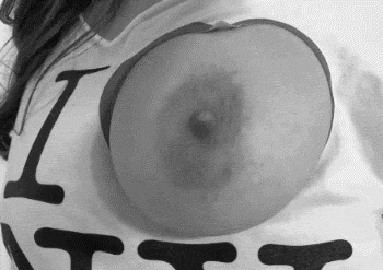 I Nipple NY; Big Tits Funny Gif 