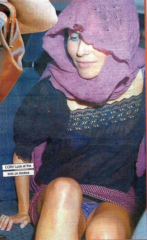 Andrea Corr upskirt; Celebrity 