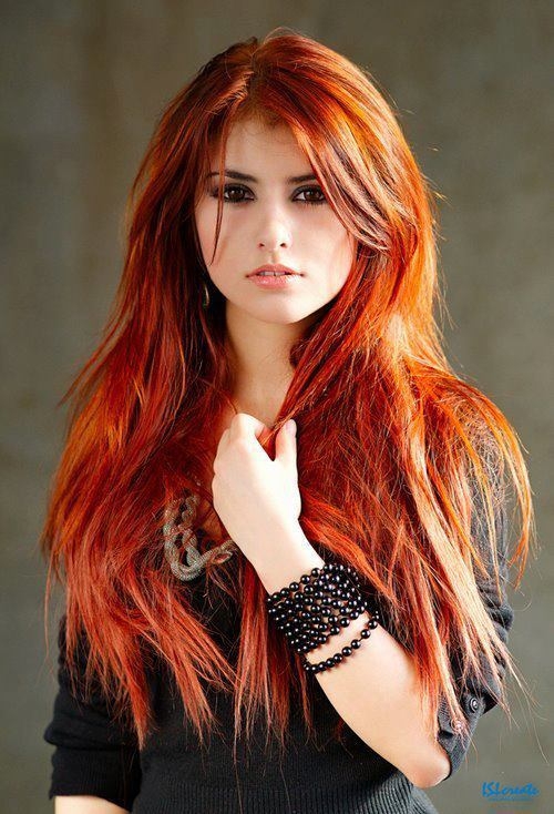 Beautiful Redhead; Babe Red Head Teen SFW 