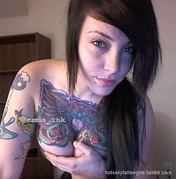 Hot Sexy tattoo Girls Hot Sexy tattoo Girls; Amateur Teen Emo 