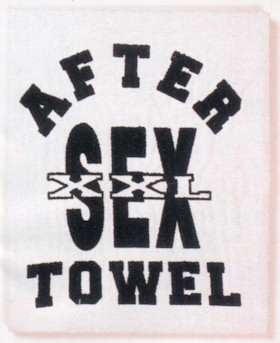 The best way to clean up after sex? The After Sex Towel!; Funny 