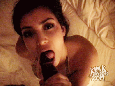 ...; Blowjob Celebrity GIF Kim Kardashian 